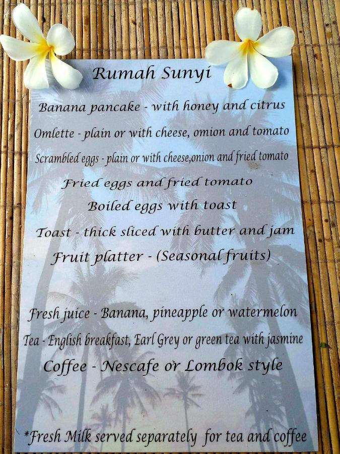 Rumah Sunyi Gili Trawangan Exterior foto